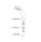 Economiseur de douche 6L/M