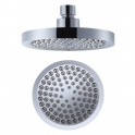 Pomme de douche ronde 15,5 cm en ABS chromé 