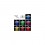Pommeau de douche carré 7 couleurs à LED