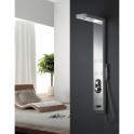 Colonne de douche balnéo en Inox 150X18x8cm S168
