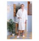 Peignoir mixte Taille XXL 100% coton 420gr Blanc 