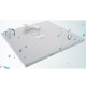 receveur de douche 120x80x4cm prêt à carreler avec siphon + Grille en inox