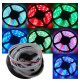 Ruban à LED RGB 5m IP68 étanche et immergeable avc télécommande IR