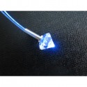 Embout pour Fibre optique façon "Cristal" Diamant