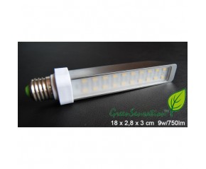 Ampoule Led E27 9w en aluminium ultra économique Green Sensation 