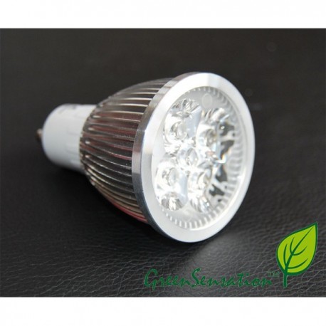Ampoule à LED GU10  4w  4X1w haute intensité GreenSensation