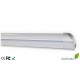 Kit Tube 90cm Néon T5 sur support aluminium  éclairage LED économique 