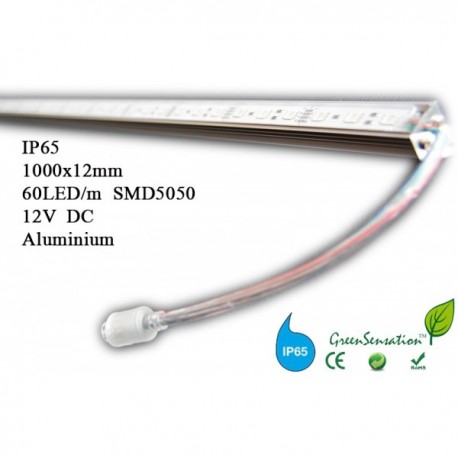 Réglette à LED 1m Blanc intense waterproof IP65 12vDC éclairage économique