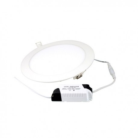 Panneau à LED rond 6w Blanc Neutre 12cm