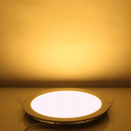 Panneau à LED rond 9w Blanc chaud 14.5cm