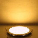 Panneau à LED rond 9w Blanc chaud 14.5cm